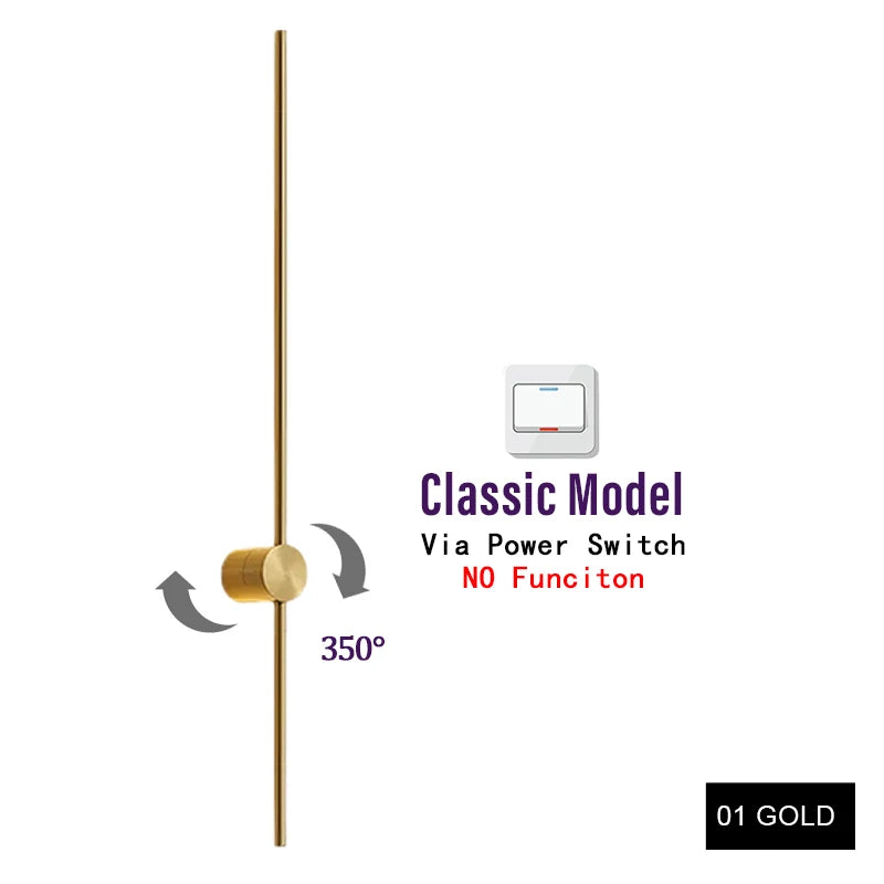 Lumea 350° FlexWall – Draaibare LED Wandlamp met Modern Design
