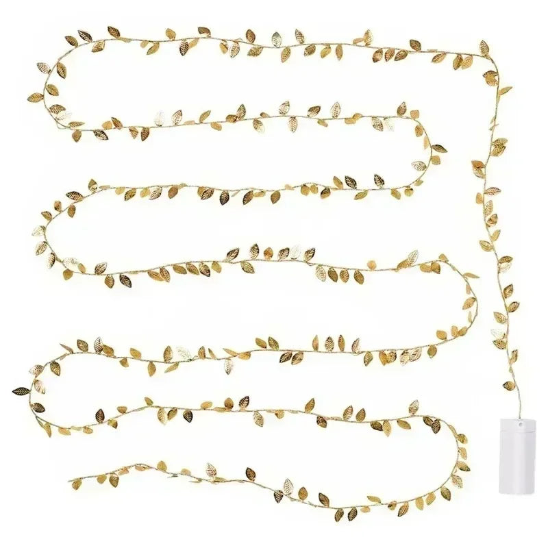 AureaLeaf Gouden kerstverlichting