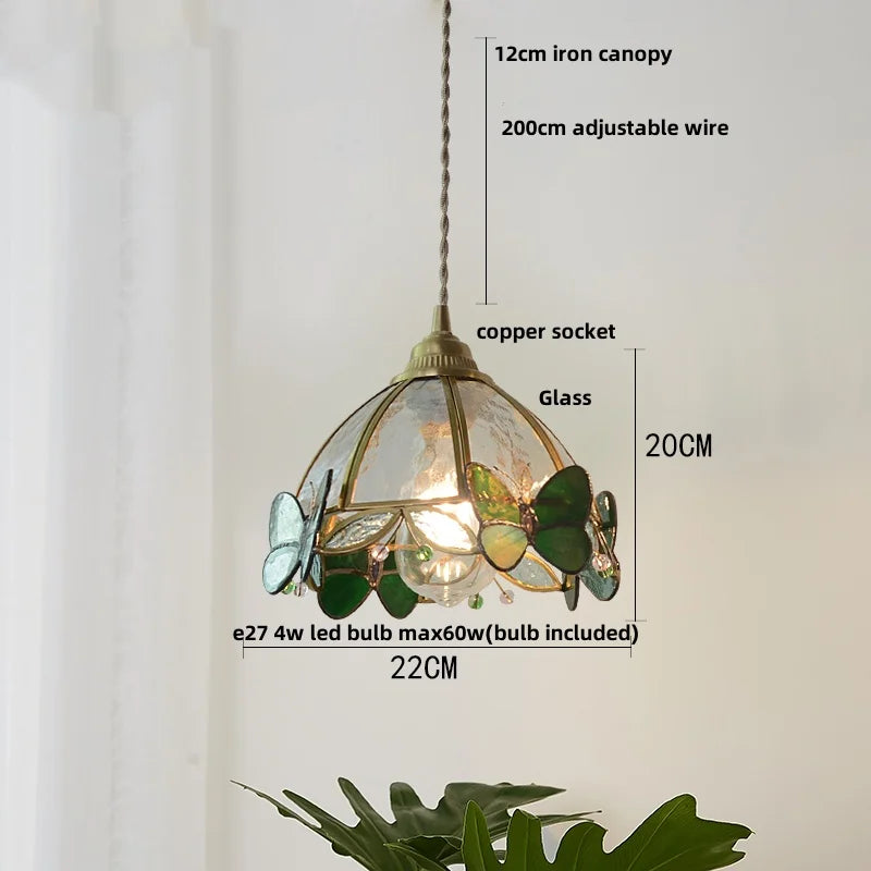 AuroraGlass Nordic LED Hanglamp - hanglampen - zijaanzicht