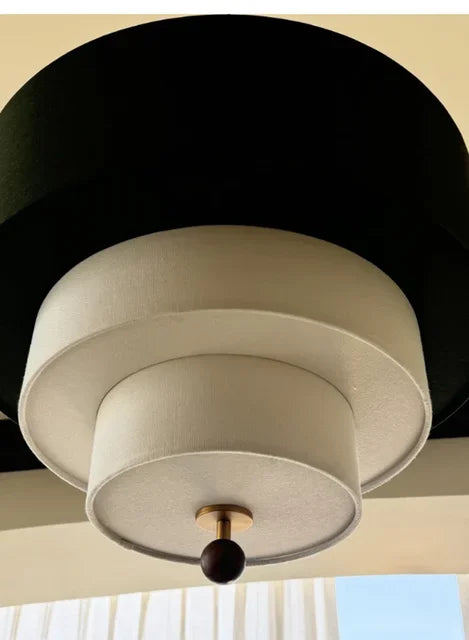 Boho Green Fabric Hanglamp - hanglampen - sfeerbeeld