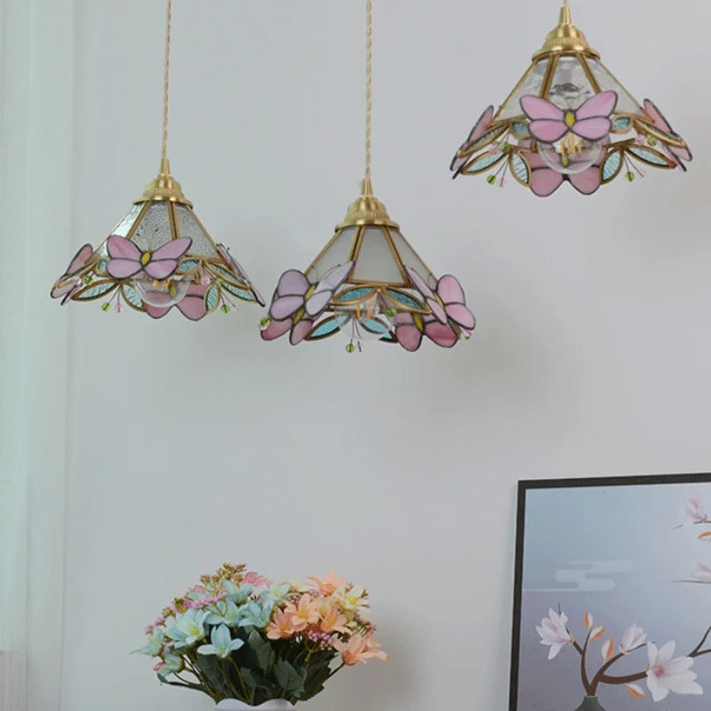 AuroraGlass Nordic LED Hanglamp - hanglampen - zijaanzicht