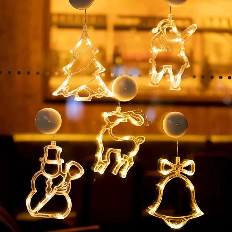 SantaGlow LED Raamverlichting met Zuignap