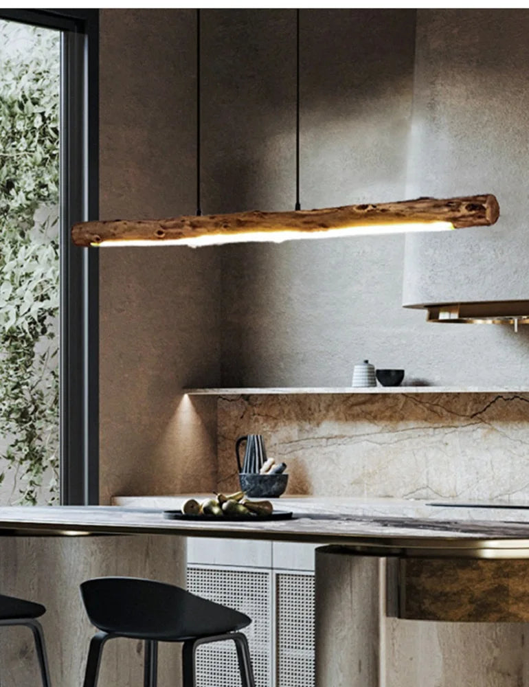 Minimalistische Houten Hanglamp - hanglampen