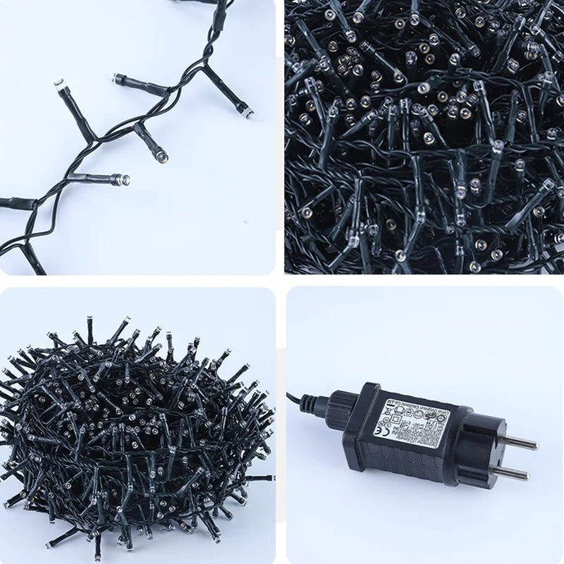 FIREFESTA – 1000/1500 LED Kerst Firecracker Slinger Verlichting