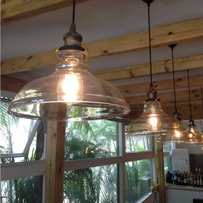 NordicLoom – Moderne Loft Hanglamp met Glas