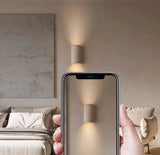 TerraLume Wabi-Sabi Travertin LED Wandlamp