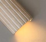 TerraLume Wabi-Sabi Travertin LED Wandlamp