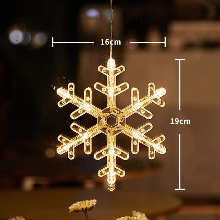 SantaGlow LED Raamverlichting met Zuignap