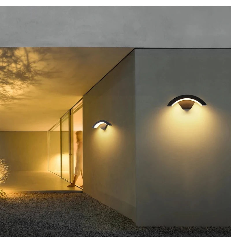 LUXGUARD Slim PIR Buitenlamp - buitenverlichting - sfeerbeeld
