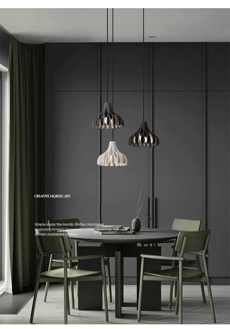 MacaronGlow Designer Resin Kroonluchter - hanglampen - afmetingen
