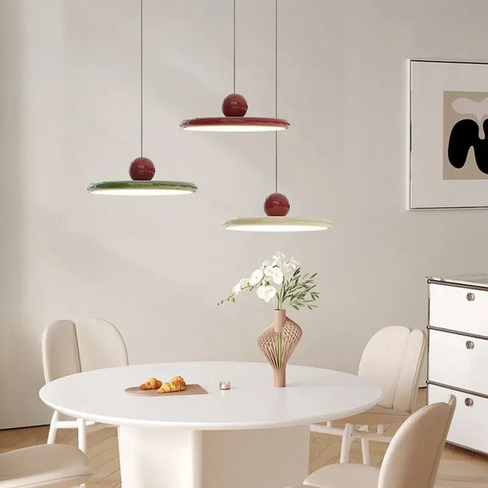 Scandinavische Glazen Lamp In BauHaus Stijl - hanglampen