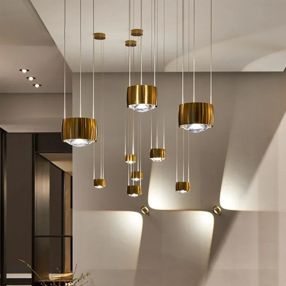 Modern Elegance Hanging Pendant Light – Luxe Verlichting voor Elke Ruimte - hanglampen - sfeerbeeld