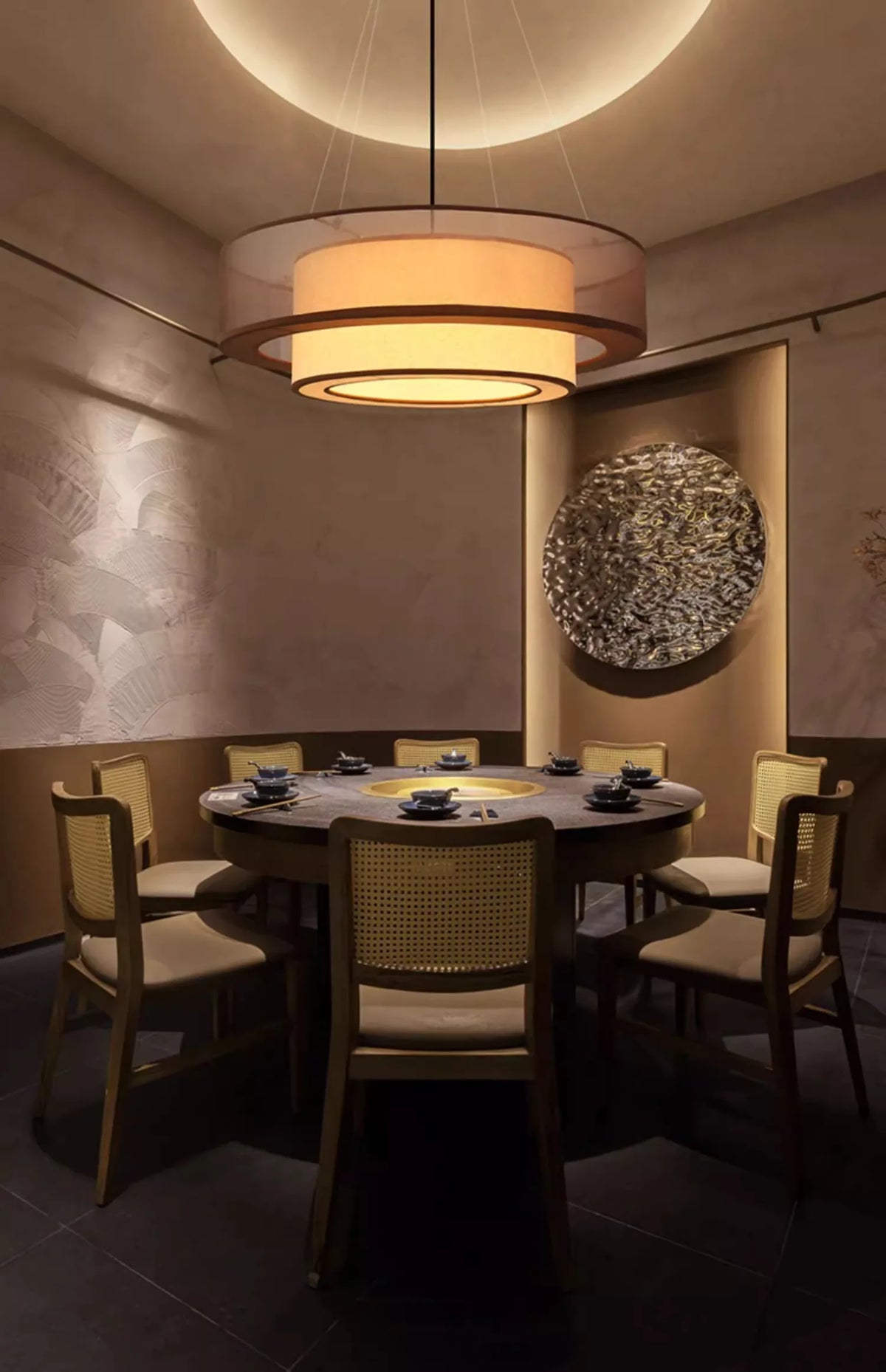 Luxe “SilkAura Moderne Hanglamp” - hanglampen - in de kamer