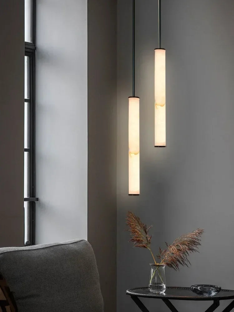 LUMIVERO Luxe Marmeren Hanglamp - hanglampen - detail