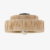 ZENLUMI Japanse Rieten Hanglamp