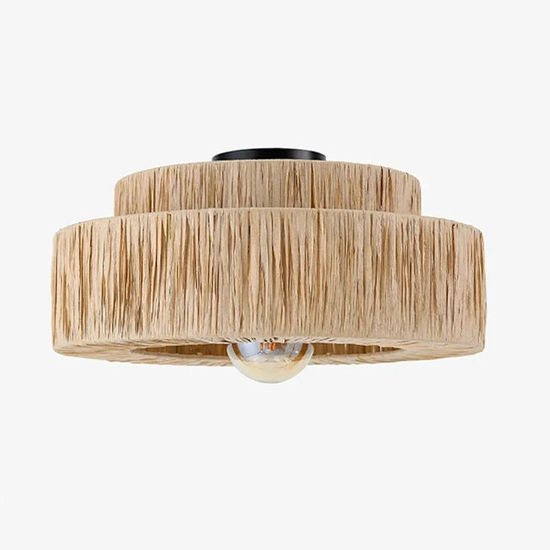 ZENLUMI Japanse Rieten Hanglamp