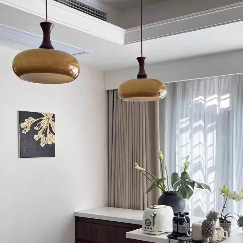 AmberGlow Vintage LED Hanglamp - hanglampen - verlicht