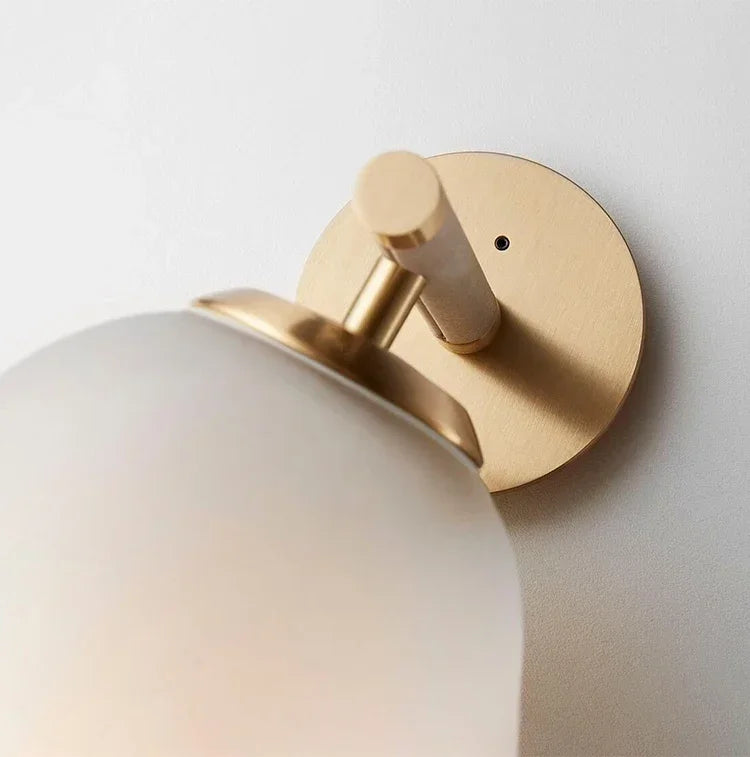 Luxe Moderne Wandlamp van Glas - wandlamp - gemonteerd