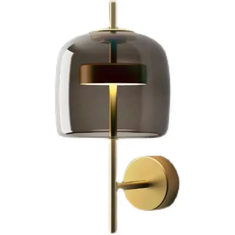LumiVerre – Elegante Glazen Wandlamp - wandlamp - in de kamer