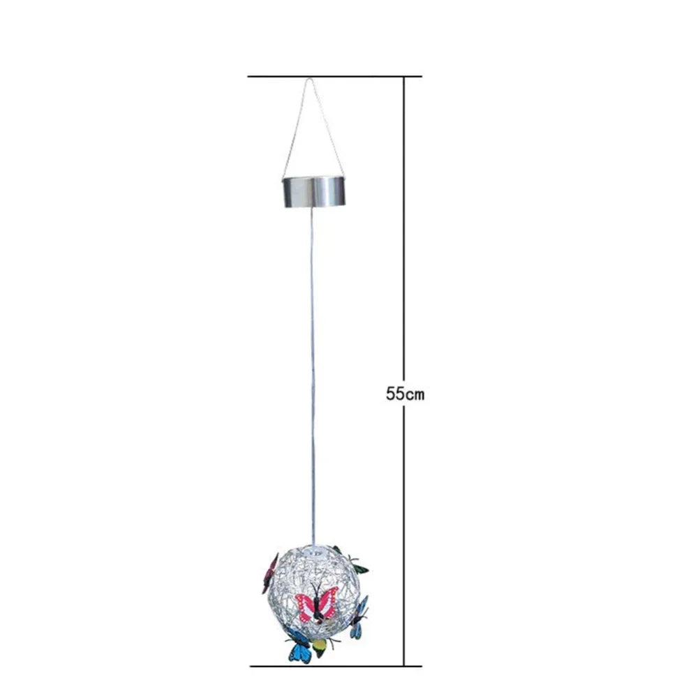 SOLABLOOM Solar Vlinderbol Hanglamp - buitenverlichting - in de kamer