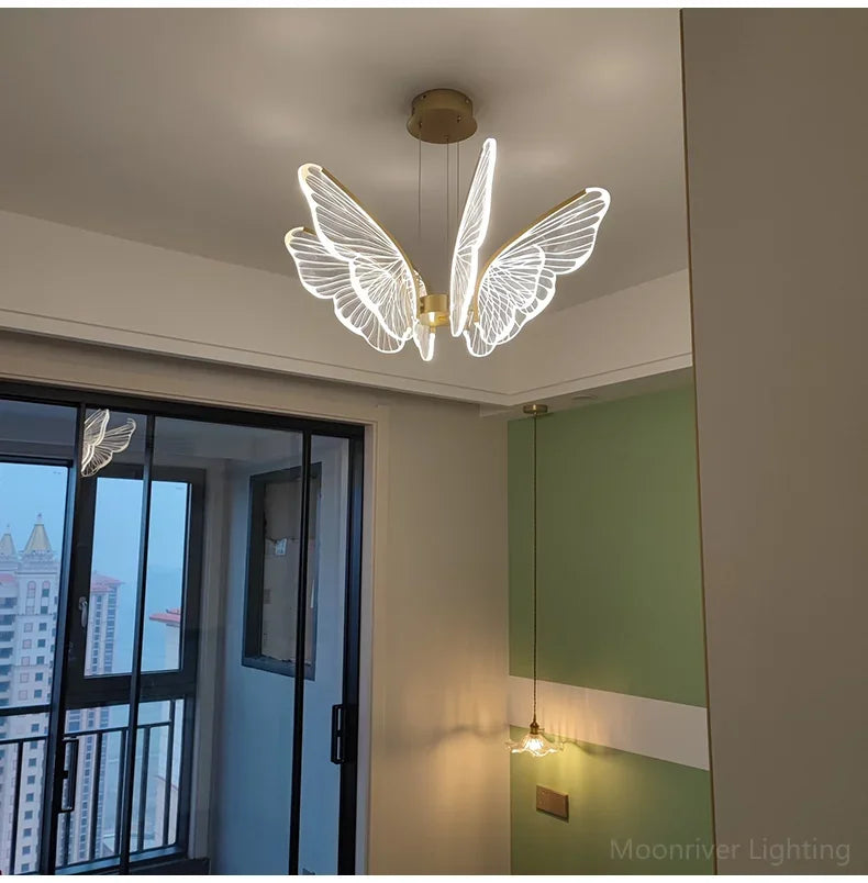 Moonriver LED Vlinder Hanglamp