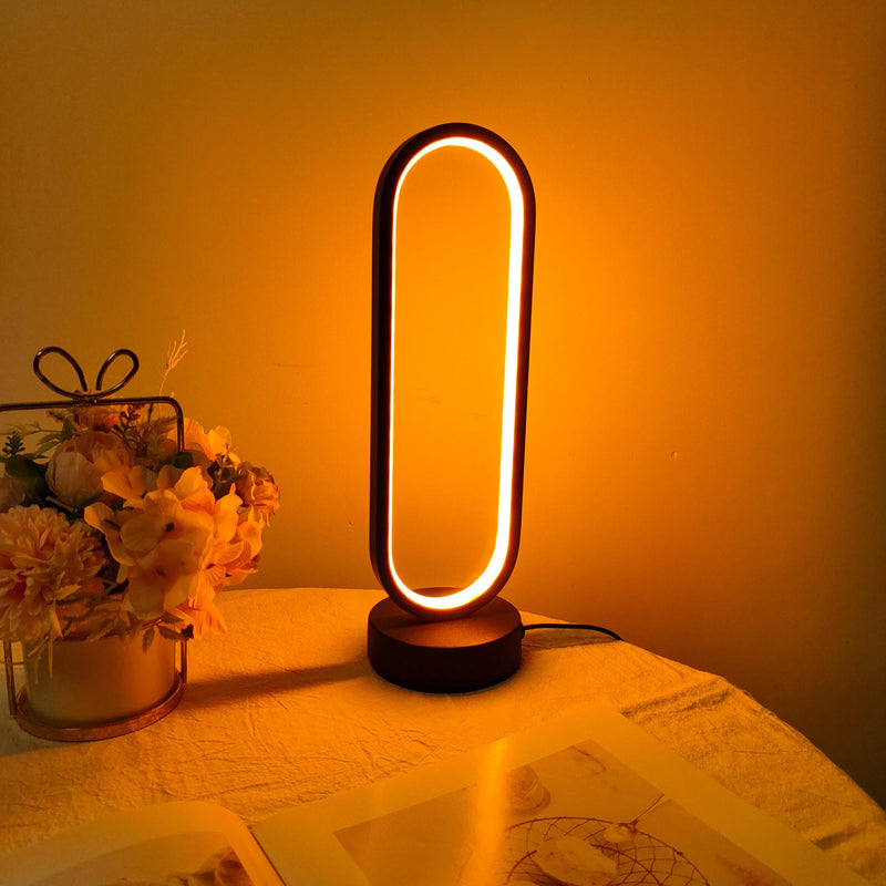 LunaHalo – Luxe Dimbare LED Ringlamp voor Slaapkamer en Woonkamer