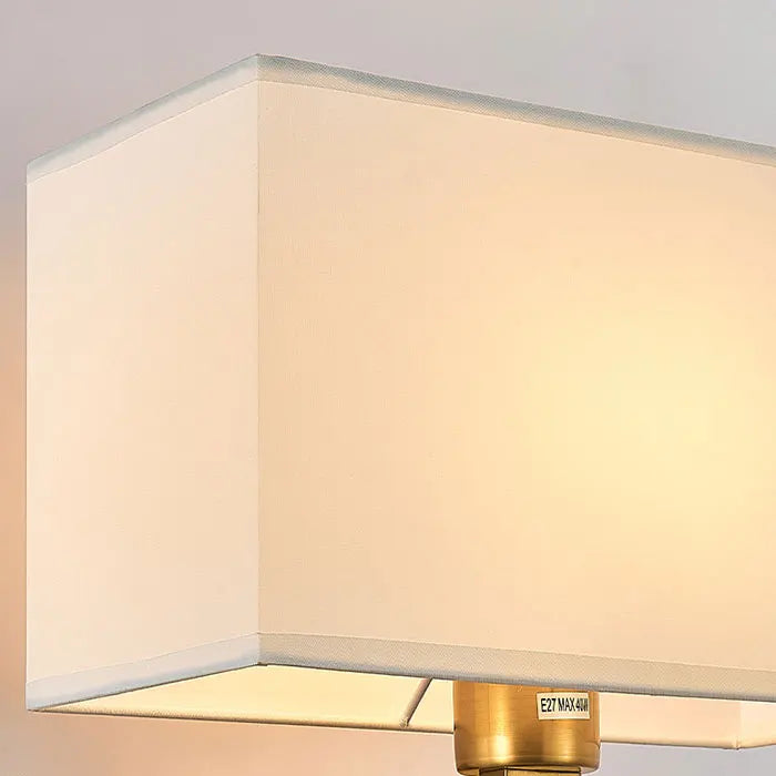 Moderne Wandlamp met Stoffen Kap - wandlampen