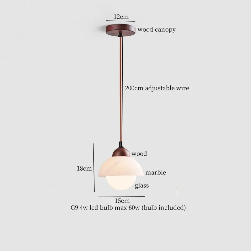 MarbelloLux LED Hanglamp - hanglampen - afmetingen