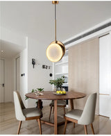 Round Marble Wall Lamp