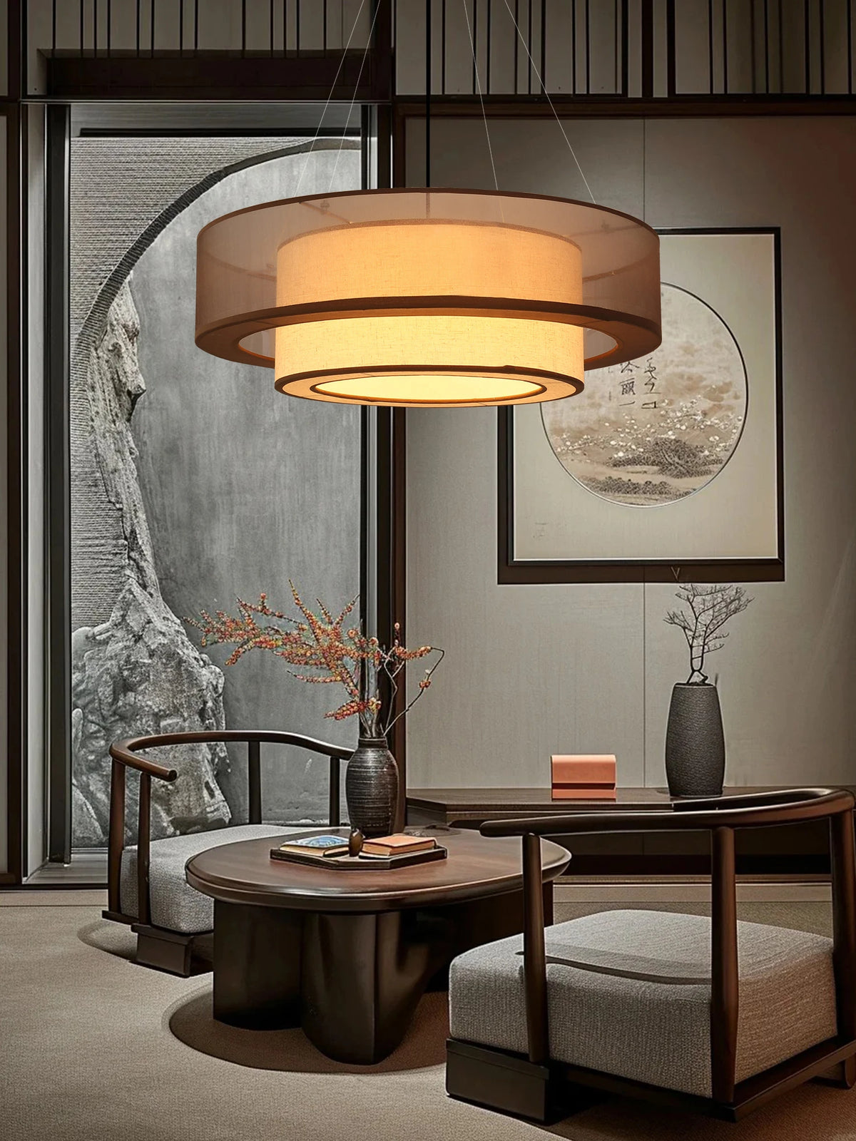 Luxe “SilkAura Moderne Hanglamp” - hanglampen