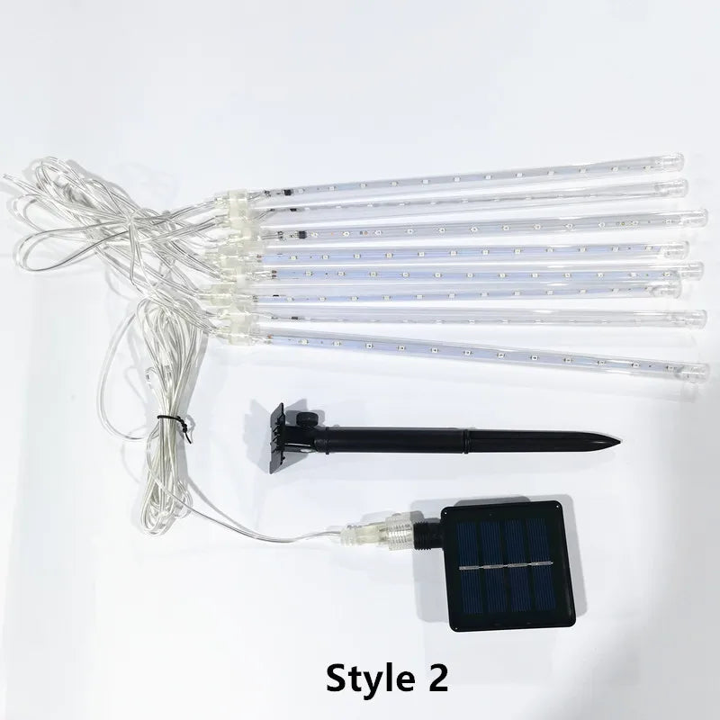 LUMIMETEOR Solar LED Meteorenregen Lampjes - buitenverlichting - sfeerbeeld