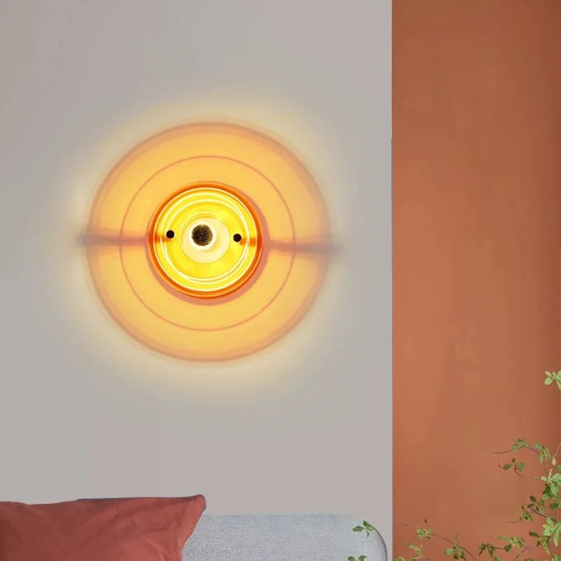 LunaBau Nordic Bauhaus UFO Wandlamp - wandlamp - in de kamer