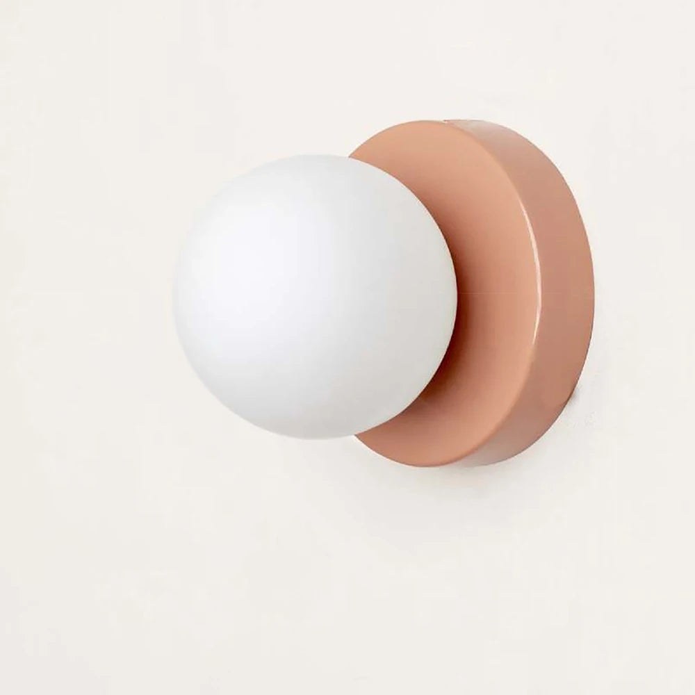 LumiGlobe – Moderne Scandinavische Hanglamp met Glasdesign - wandlamp - zijaanzicht