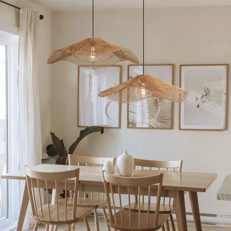 Handgemaakte Rotan Hanglamp - hanglampen
