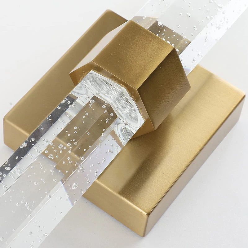 AuroraLux Bubble Wandlamp – Luxe Gouden LED