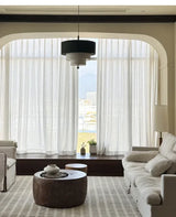 Boho Green Fabric Hanglamp