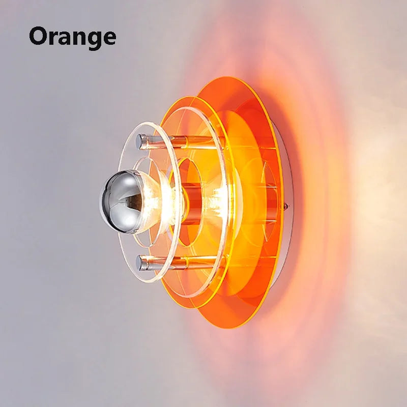 LunaBau Nordic Bauhaus UFO Wandlamp - wandlamp - zijaanzicht