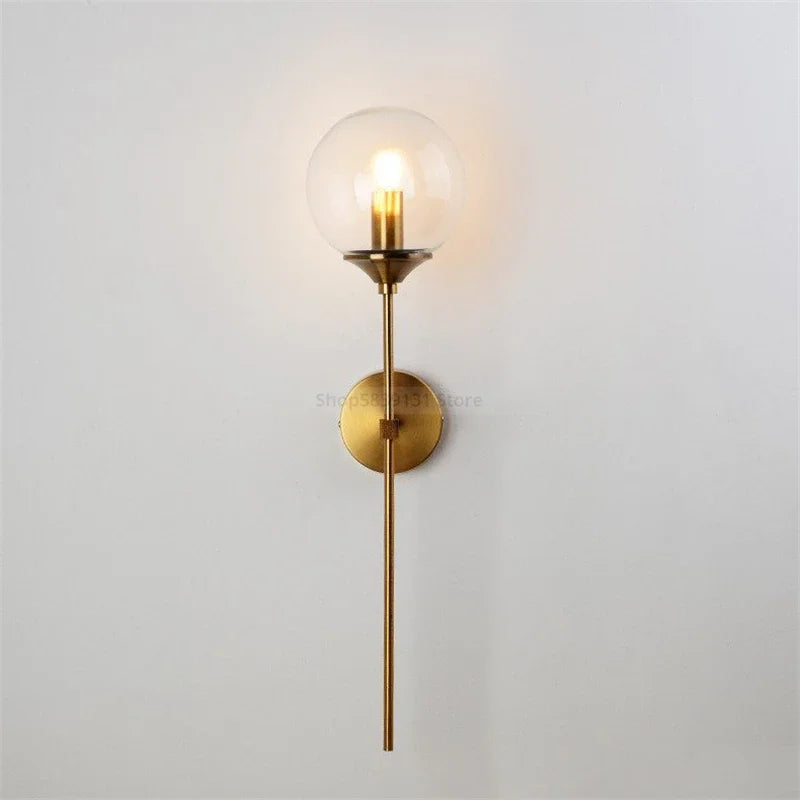 NordicGlow Moderne Gekleurde Glas Wandlamp - wandlamp - gemonteerd