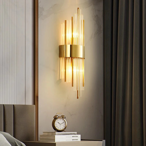 AuriLux Nordic Kristallen Wandlamp