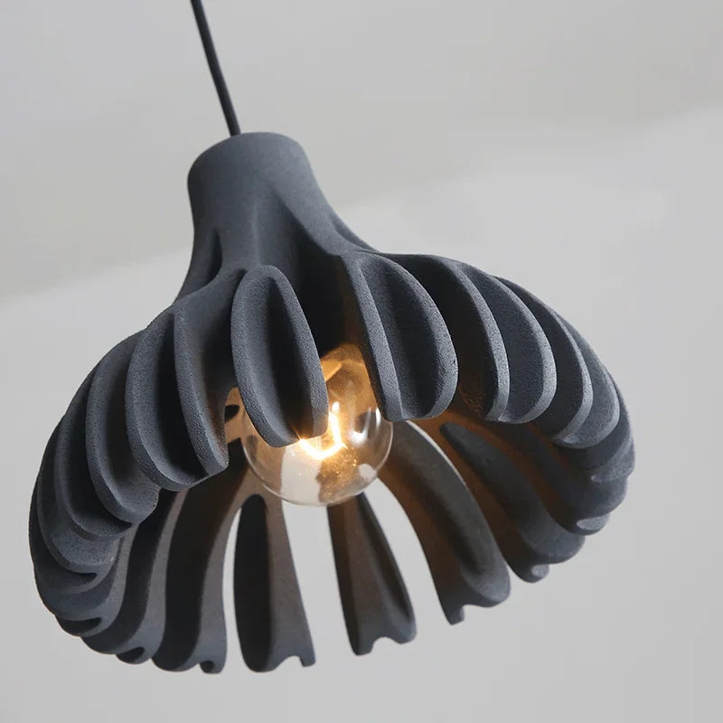 MacaronGlow Designer Resin Kroonluchter - hanglampen - close-up
