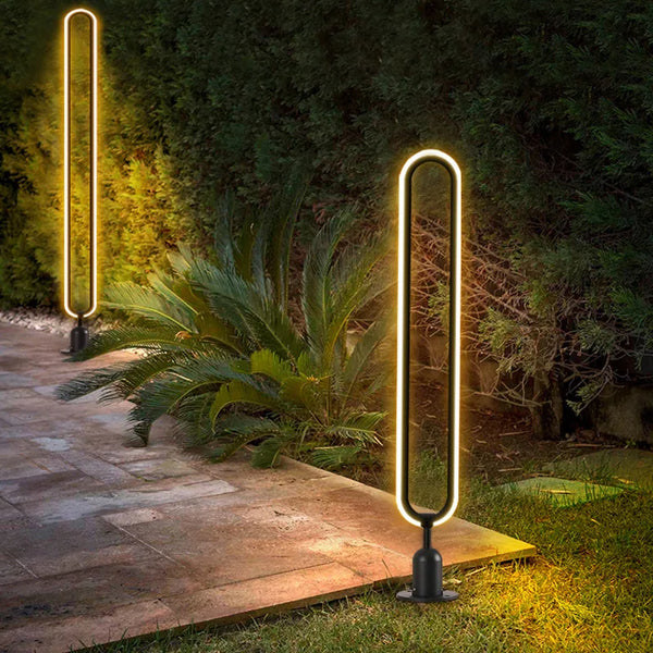 LumiPath Rondo – Waterdichte LED Tuinlamp | Minimalistisch Buitenlicht voor Pad, Villa & Landschap