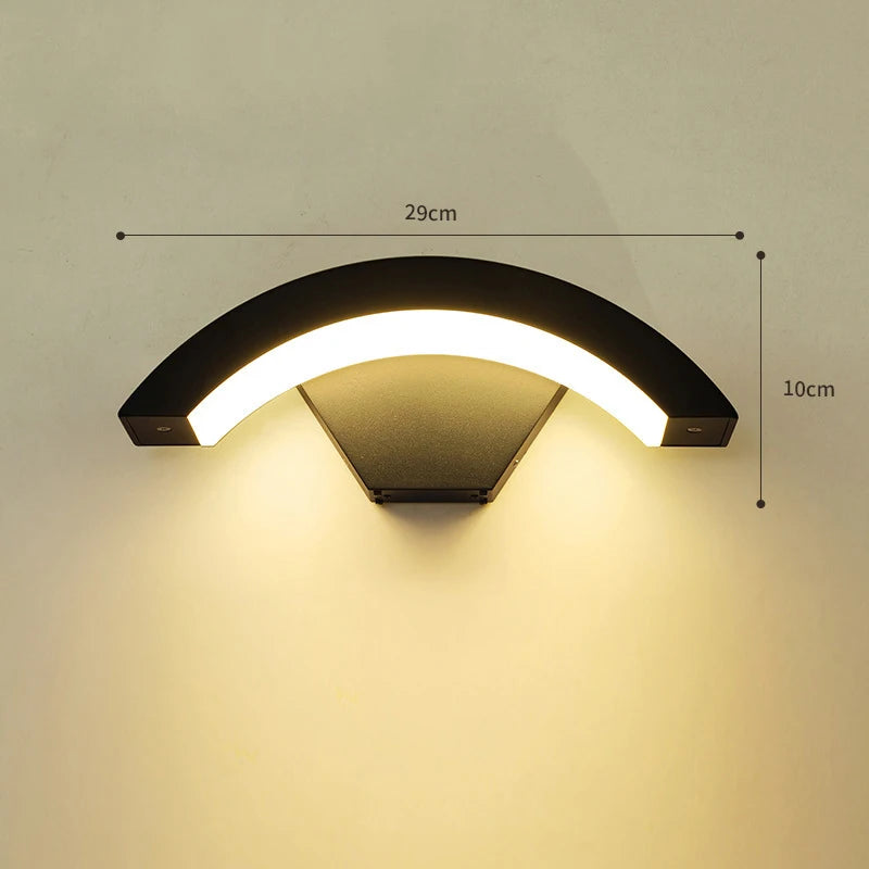 LUXGUARD Slim PIR Buitenlamp - buitenverlichting - in de kamer