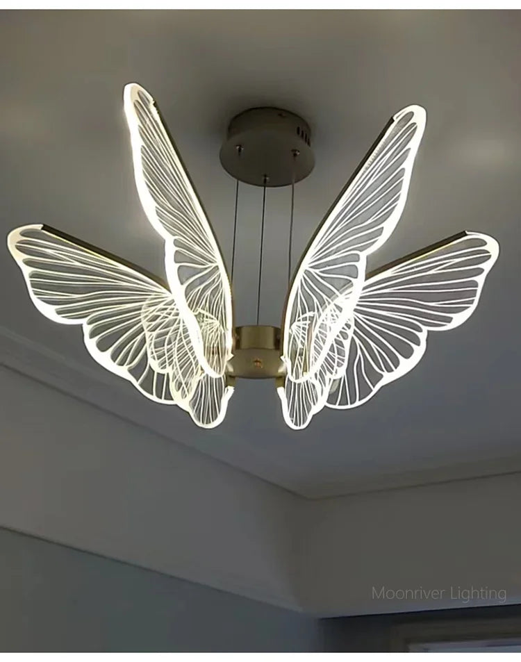 Moonriver LED Vlinder Hanglamp - hanglampen - close-up