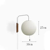 SakuraSilk – Japanse Handgeweven Zijde Wandlamp