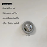 ChromeMush Bauhaus Designer Wandlamp