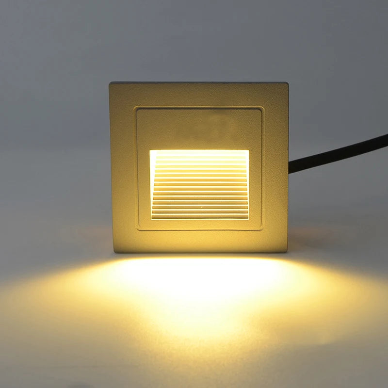 LumoStep Pro – 3W LED Ingebouwde Buiten Wandlamp