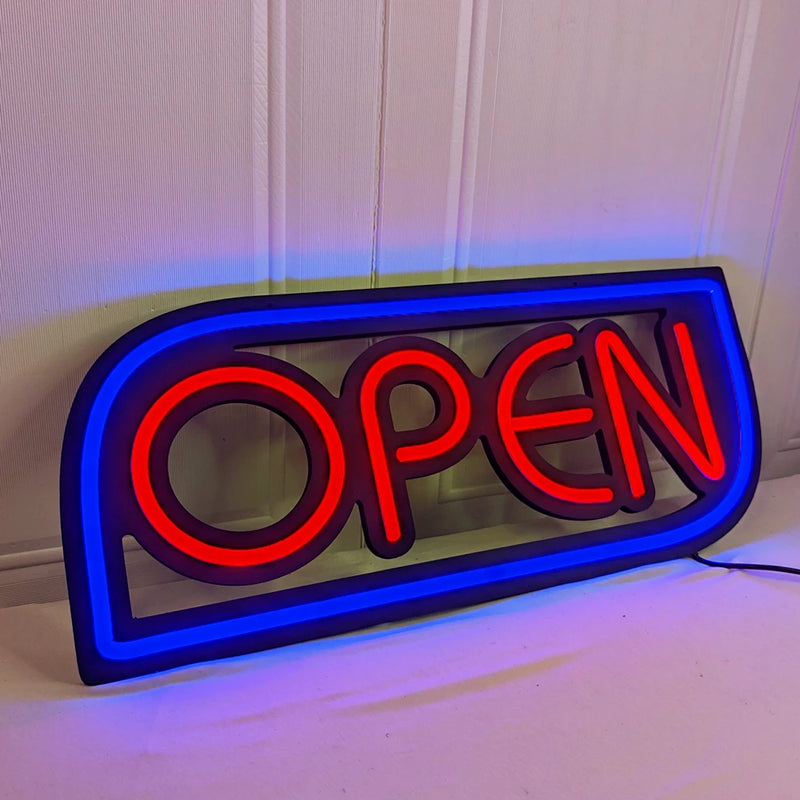 BrightGlow Pro Neon OPEN Bord