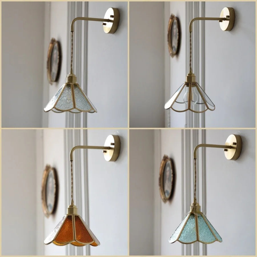 Aurora Copper Wall Light - wandlamp - detail