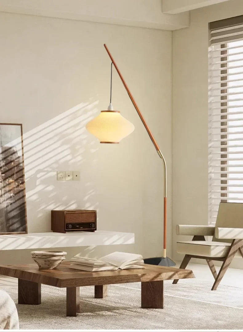 ScandiGlow Minimalistische LED Vloerlamp - vloerlamp - sfeerbeeld