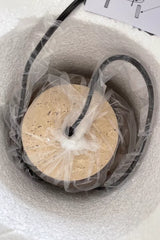 LumiTravert Wandlamp – LED Natuursteen & Hout Design met Trekschakelaar